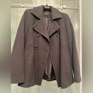 Jason kole small gray pea coat